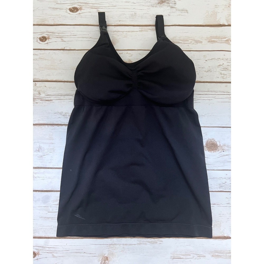 Kindred Bravely Nursing Tank Black Sublime Maternity Busty Medium